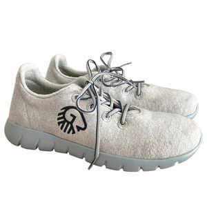 Giesswein Merino Wool Runners Light Gray Women’s Size EU 39 US 8 Sneakers
